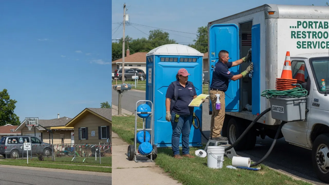 Portable Toilet Rental in Blanchardville, WI near me